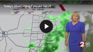 One cold front swings through today, and another approaches for Friday. How cool will it get?