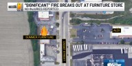 Fire breaks out at furniture store in Gary