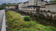 Desbroces en el cauce del río Güeña a su paso por Cangas de Onís