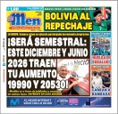 Portada Diario El Men (10/09/2025)