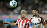 Estudiantes le está ganando 1 a 0 a Flamengo en la vuelta de los cuartos de final de la Copa Libertadores