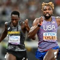 Lyles, Tebogo sail into world 200m final but Gout out