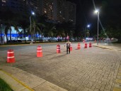 Cierran accesos al Malecón Tajamar en Cancún por Informe de Gobierno de Claudia Sheinbaum 