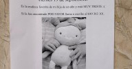 Unos padres piden ayuda para encontrar a la muñeca preferida de su hija: «Está muy triste»