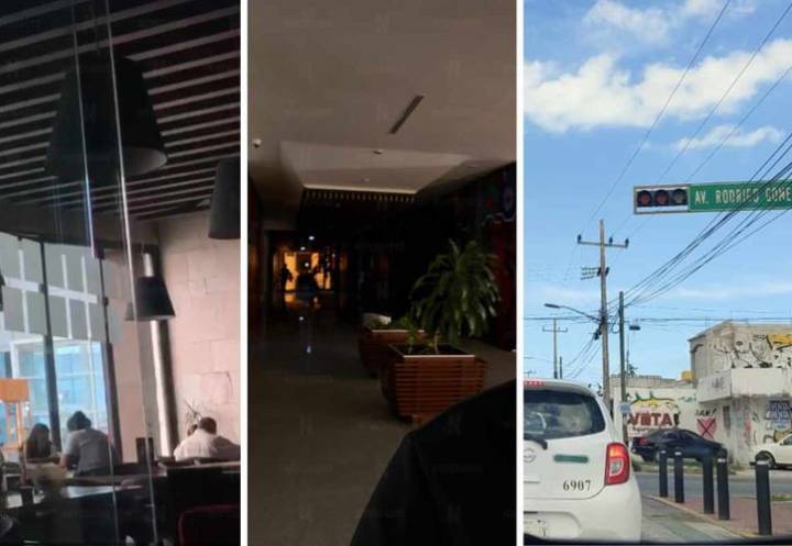 Reportan apagón masivo en Cancún y en la Península de Yucatán