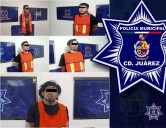 Detienen a cinco hombres en Ciudad Juárez con órdenes de aprehensión vigentes