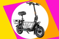 Gyroor C1S Electric Scooter with Removable Front & Back Basket is 45% off