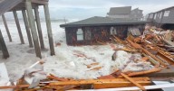 At least 3 OBX homes fall into ocean amid rough surf from offshore hurricanes