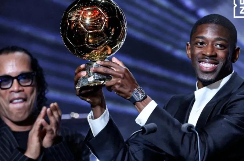 Ousmane Dembélé conquista el Balón de Oro y entra en la historia