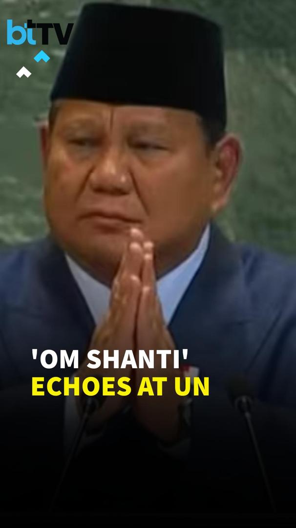 "Om Shanti": Indonesia Prez Prabowo Subianto Includes Sanskrit Greetings In His UNGA 2025 Speech