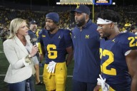 Michigan’s targeting call appeal is denied, linebacker Jaishawn Barham to miss 1st half at Oklahoma