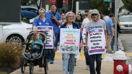 St. Luke's nurses picket for better pay, safe staffing