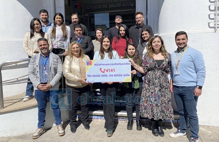Servicio de Salud Aconcagua conmemora el Día Mundial para la Prevención del Suicidio