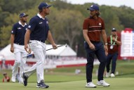 Deadspin | Tempers high at Ryder Cup as Europe whips U.S. for 7-point lead