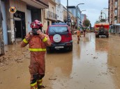 El Consorcio de Bomberos de Valencia ha activado su dispositivo especial por lluvias