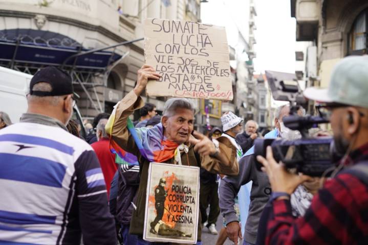 A las calles por Pablo Grillo, contra la censura y junto a las y los jubilados