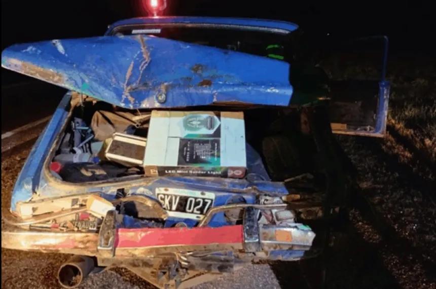 Choque por alcance en la Ruta Nacional 5