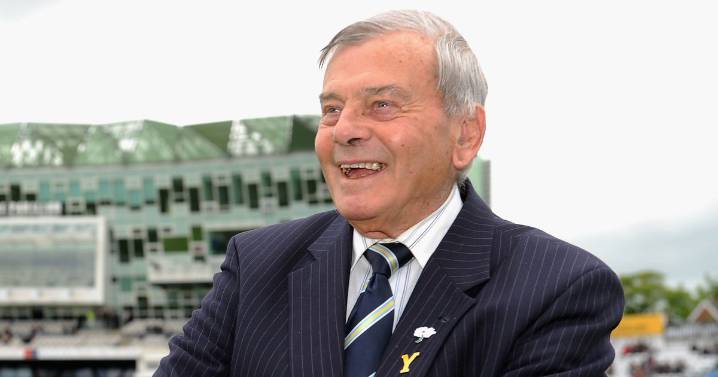 Harold 'Dickie' Bird dies aged 92 as cricket world in mourning for sporting icon
