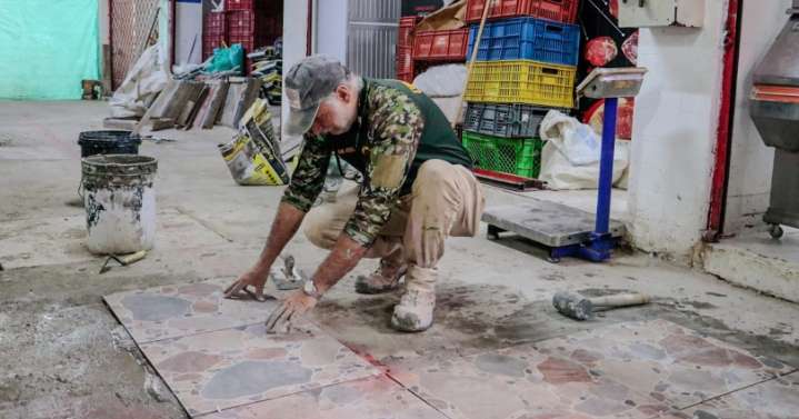 Alcaldía reparó el daño en la red hidrosanitaria de Plaza de La 28