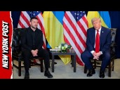 Watch Full: Trump Speaks with Ukrainian President Volodymyr Zelensky Before UN Closed
