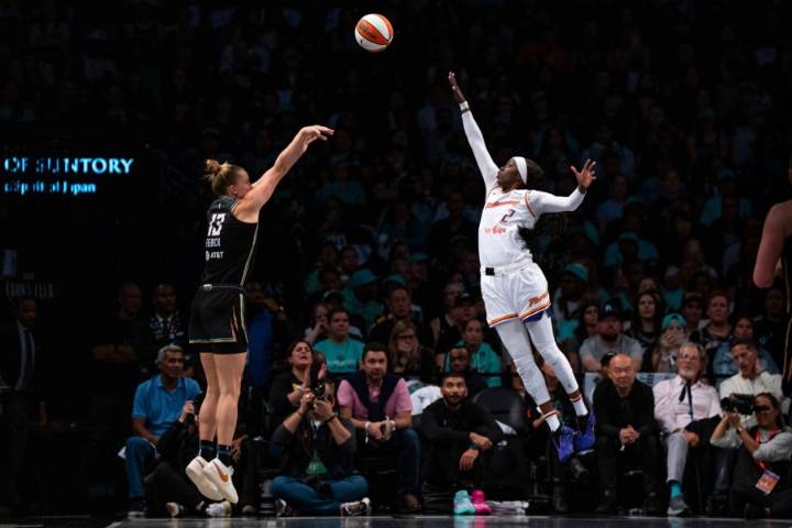 Sabally, Thomas help Phoenix beat New York 86-60 to even best