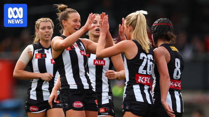 AFLW wrap: Collingwood ends Sydney's unbeaten run, Carlton thumps Gold Coast, the Power beats the Demons