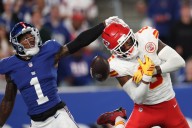 Malik Nabers frustrated after Giants fall to 0