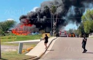Se incendia vivienda en Eagle Pass cerca de patios ferroviarios