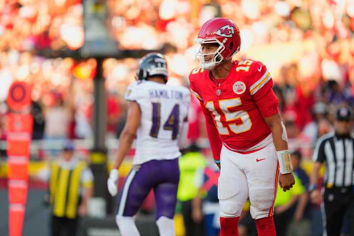 Chiefs’ Patrick Mahomes Is Hungry After Historic 250th Touchdown