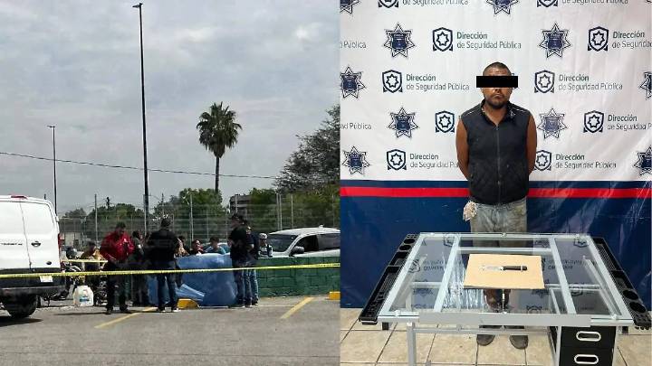 Detienen a José Manuel “N”, presunto asesino de hombre en estacionamiento de tienda en Torreón