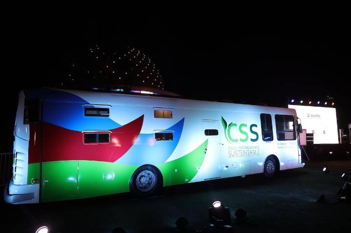 “Llevar salud y esperanza a cada rincón del país". El bus que recorrerá zonas vulnerables para prestar atención médica