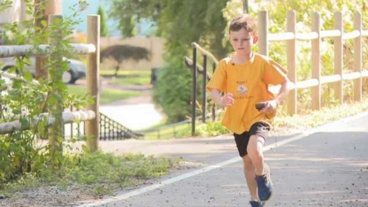 RI boy Ryan Mulvaney runs 50 miles in 50 days for Make