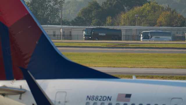 South Korean workers detained in immigration raid leave Atlanta and head home