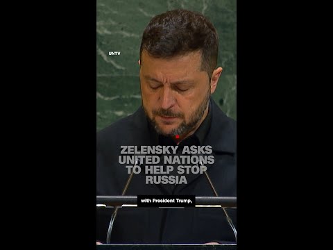 Zelensky implores United Nations to help stop Russia