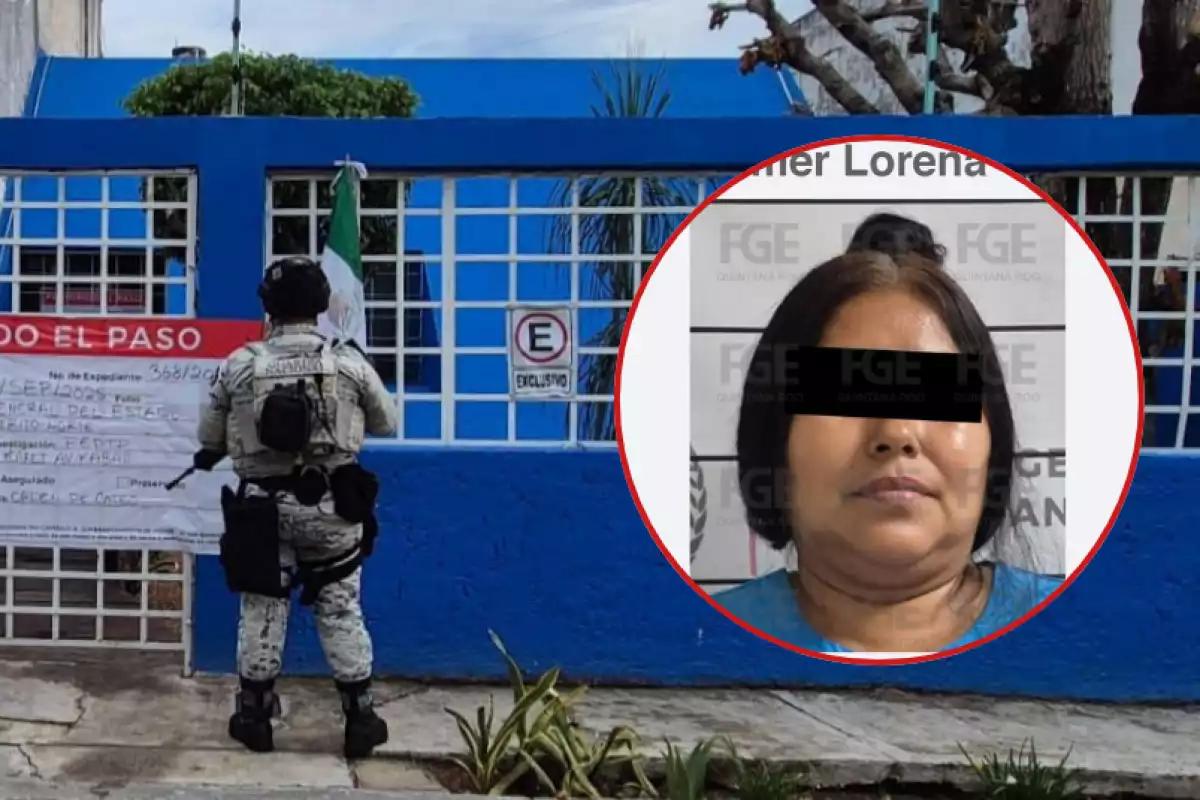Detienen a mujer por presunto delito de trata de personas y prostitución en Cancún