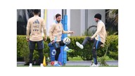 Con el foco en Lionel Messi, la selección argentina comenzó a calentar motores