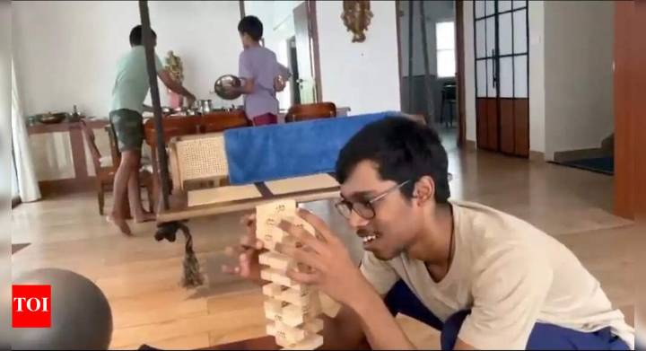 'Tests your nerves': R Praggnanandhaa plays jenga with friends to unwind