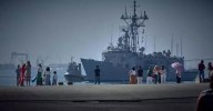 La fragata 'Reina Sofía' de la Armada sigue al submarino ruso 'Novorossiysk' por aguas de interés nacional