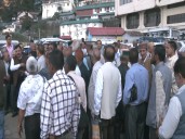 HRTC pensioners stage protest in Shimla