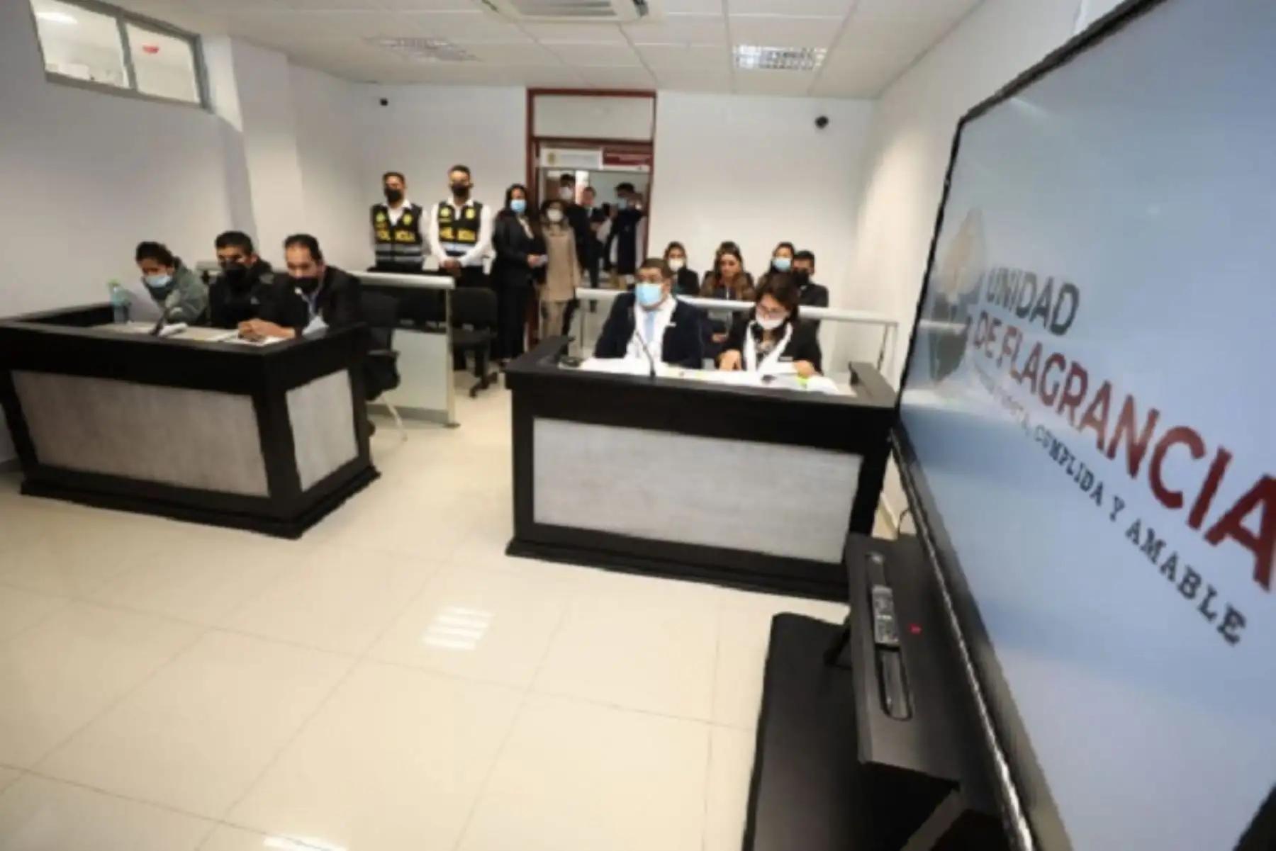 PJ: disponen creación de unidad piloto de flagrancia delictivo en Huancavelica