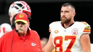 Travis Kelce and Andy Reid Have Heated Exchange on 'Sunday Night Football'