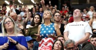 Photos: Tens of thousands of supporters attend memorial for Charlie Kirk in Arizona