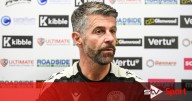 Stephen Robinson considers 400th game in the dugout a compliment