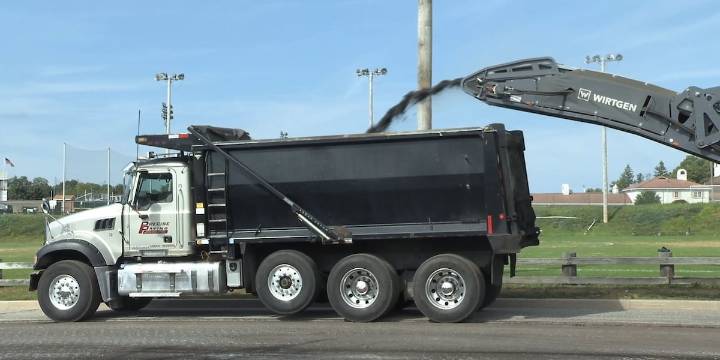 Ludlow restricts street parking due to construction