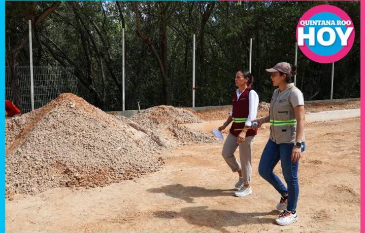 Ana Paty supervisa obras de mejora vial y anuncia limpieza de manglar en Cancún