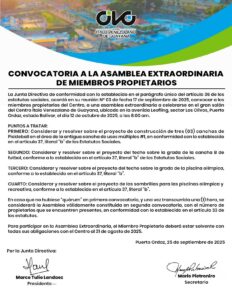 CONVOCATORIA