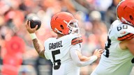 Dillon Gabriel makes pro debut late in fourth quarter vs. Ravens
