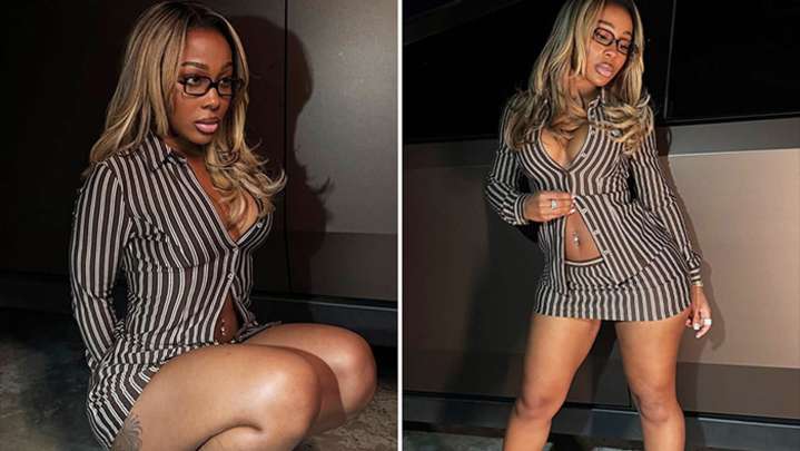 Jayda Cheaves Babe of the Week With Curves and Stripes for Days!