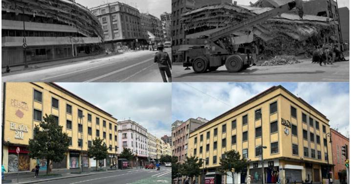 De ruinas a plazas y comercios: el nuevo rostro de los edificios del sismo del 85