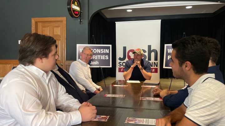 GOP governor candidate Josh Schoemann talks Charlie Kirk…